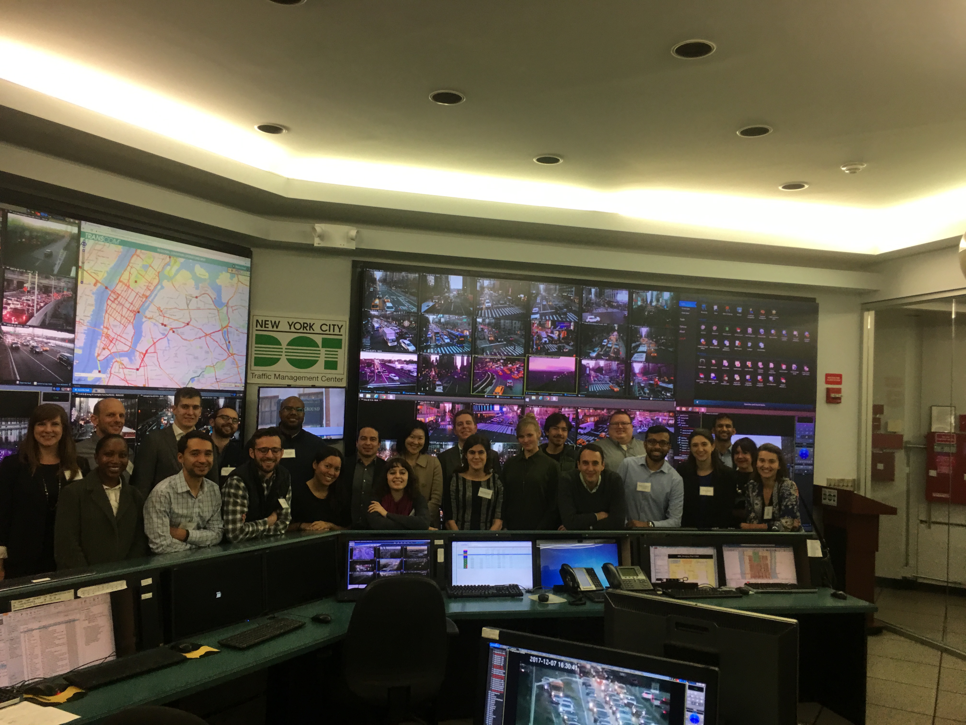 Emerging Leaders 2017 at the NYC DOT Traffic Management Center