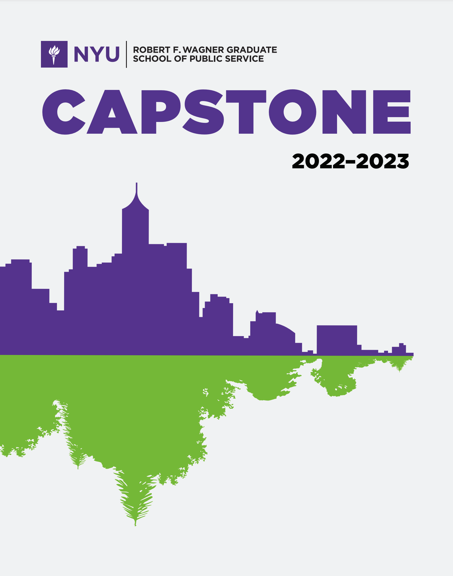 Capstone booklet cover