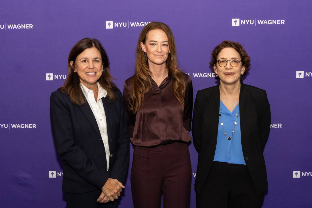 Linda Mills, Laura Kavanagh, and Polly Trottenberg