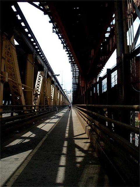 Amy Faust MUP, Spring 2011  Queensboro Bridge bike path  One of my first bike rides in New York. A l