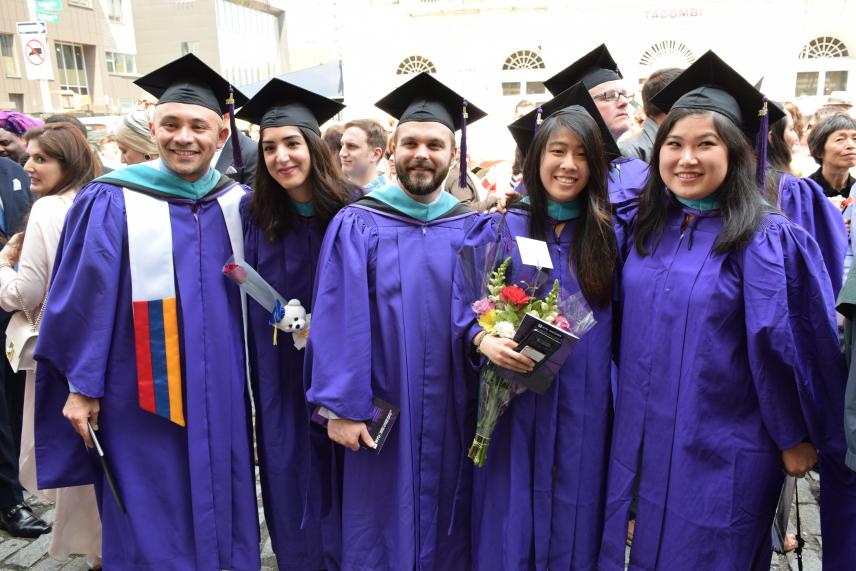 Group of NYU Wagner Graduates