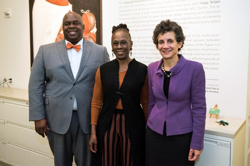 Distinguished Visiting Urbanist Richard Buery, NYC First Lady Chirlane McCray and NYU Wagner Dean Sherry Glied