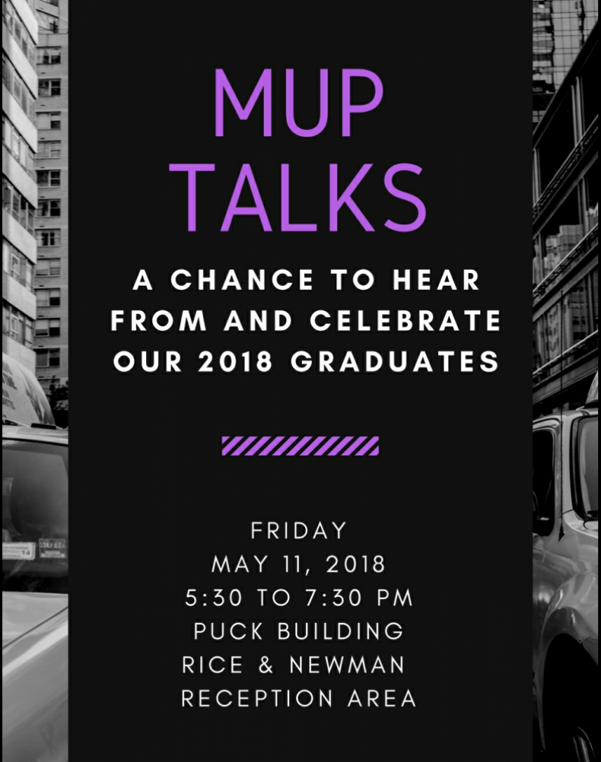 MUP Talks 2018