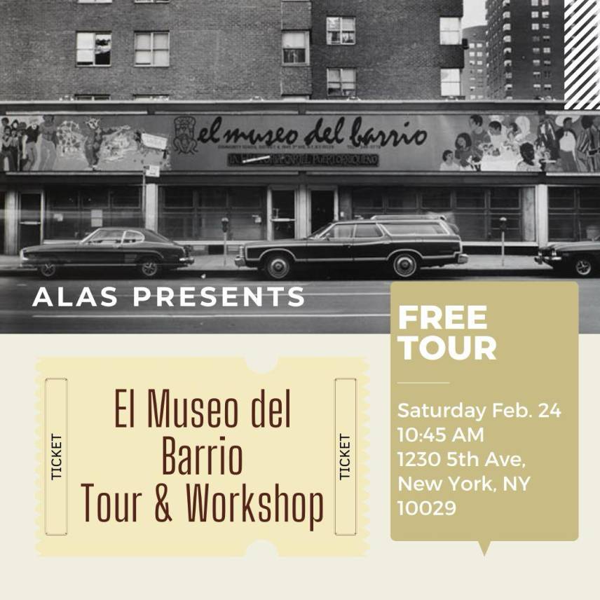 ALAS El Museo del Barrio Event Promotional Image
