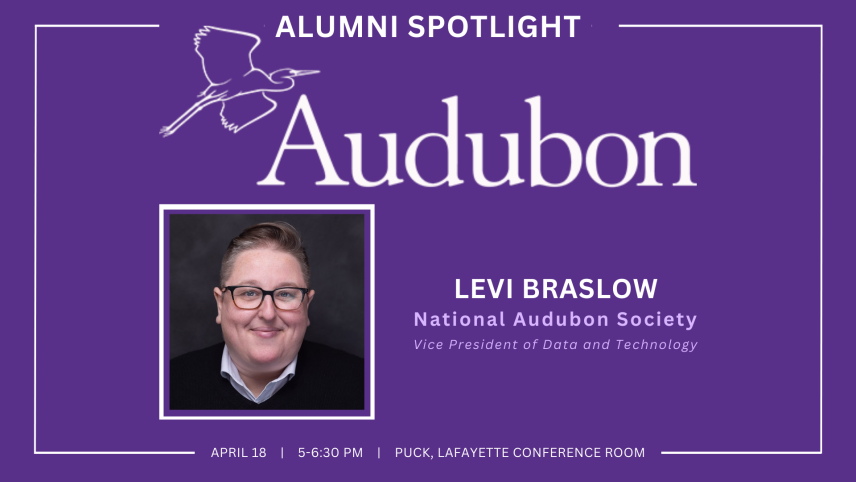 SI3 Alumni Spotlight: Levi Braslow, National Audubon Society