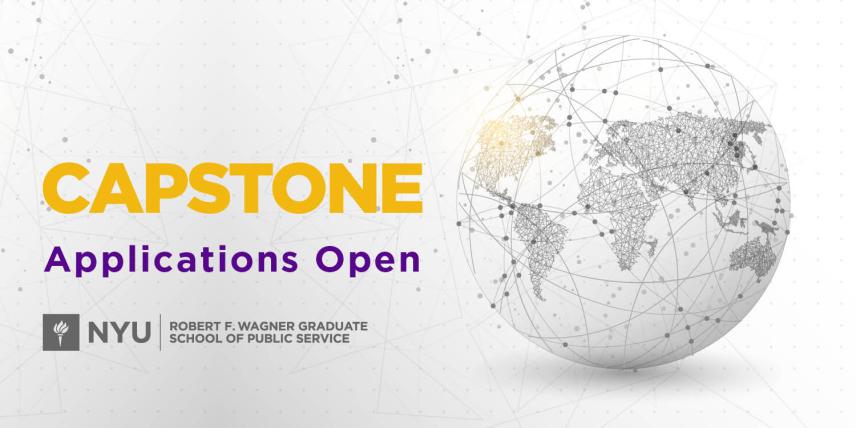 Capstone Program Banner: Applications Open