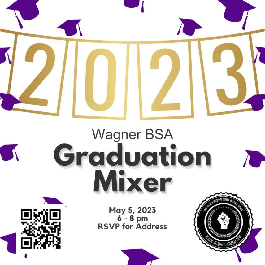 Wagner BSA graduation mixer flyer