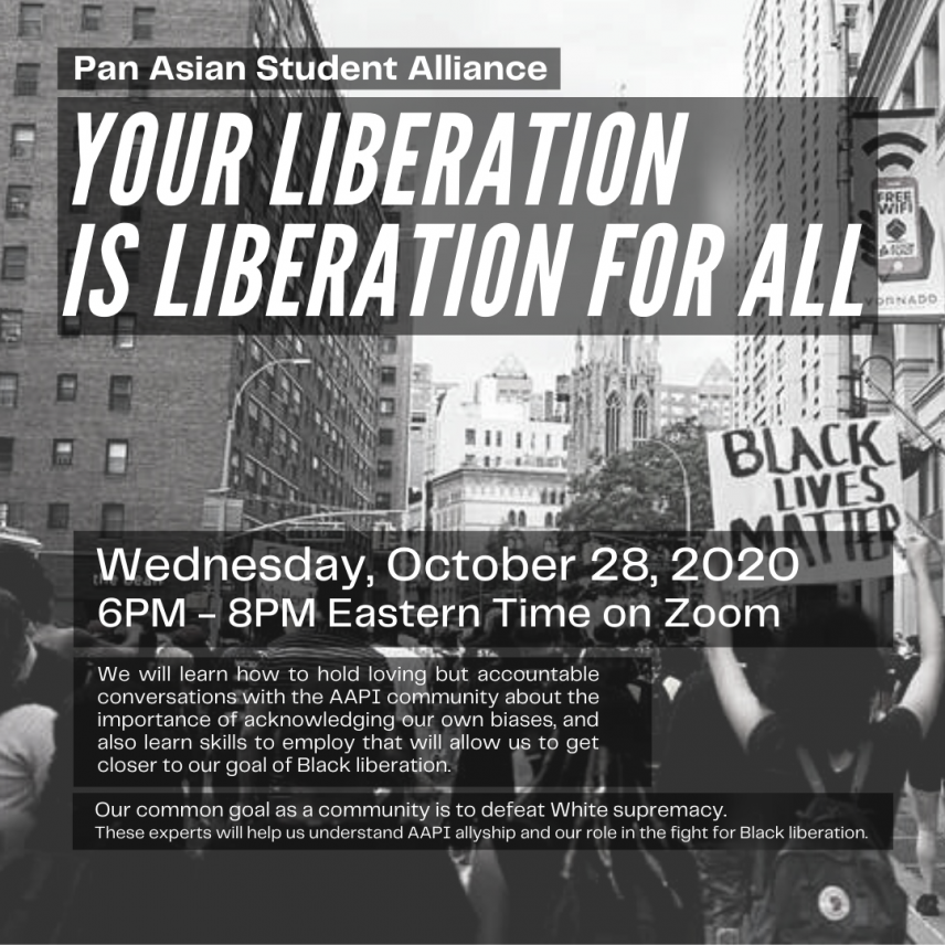 PASA Liberation Flyer