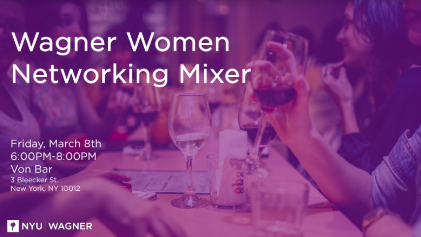 Wagner Women Networking Mixer, March 8th