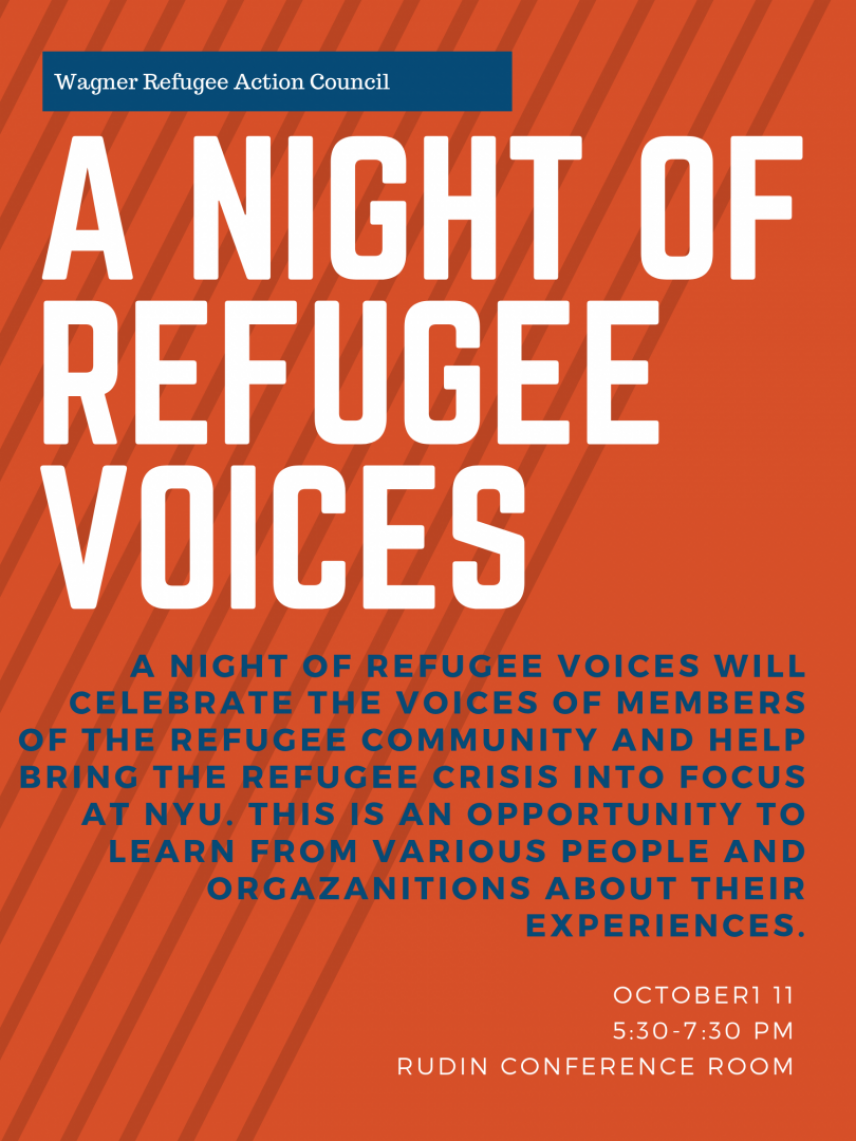 A Night of Refugee Voices