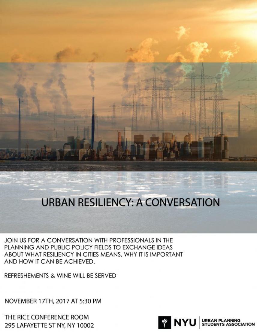 Urban Resiliency