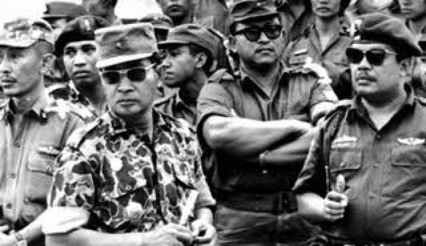 General Suharto in the days after the alleged coup failed.