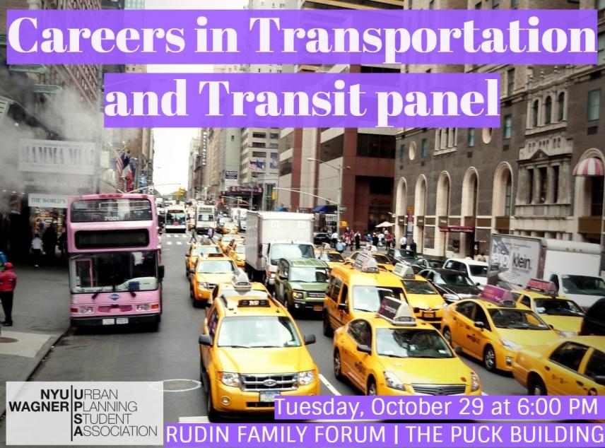 Careers in Transportation and Transit panel