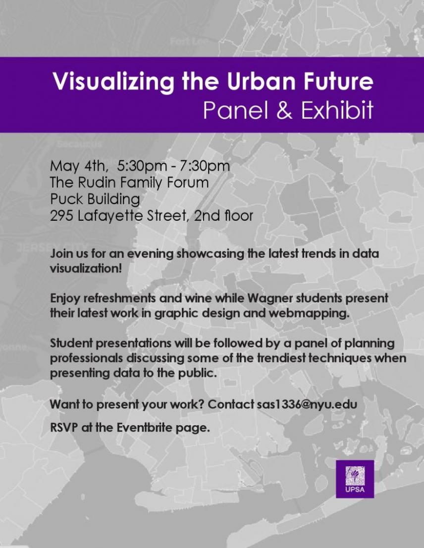 Visualizing the Urban Future: Panel & Exhibit