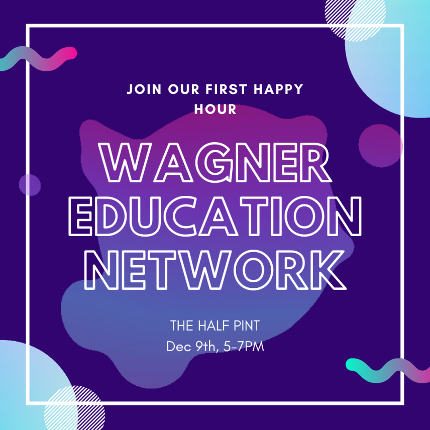 Wagner Education Network Happy Hour Fall 2022