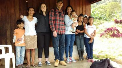 Project Alianza Scholarship Recipient and Mother, Capstone Team, Nicaragua