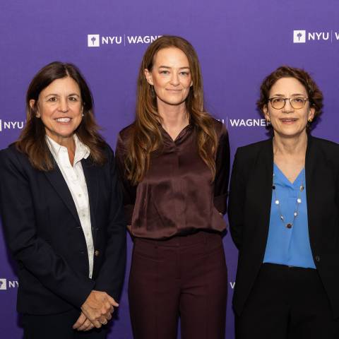 Linda Mills, Laura Kavanagh, and Polly Trottenberg