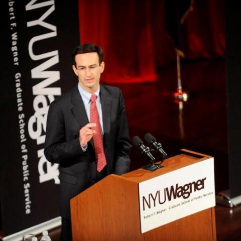 Peter Orszag, Director of the federal Office of Management and Budget, delivered a speech on how to 