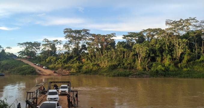 Amazon forest and river