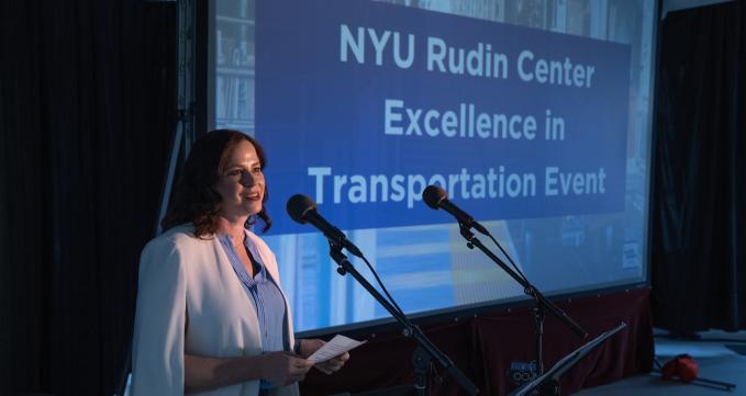 NYU Rudin Center Excellence in Transportation Event