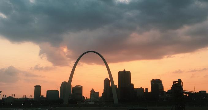 Saint Louis skyline 