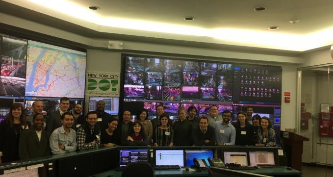 Emerging Leaders at NYC Traffic Management Center