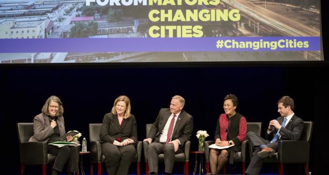 At Forum, Mayors Depict City Government as Locus of Action